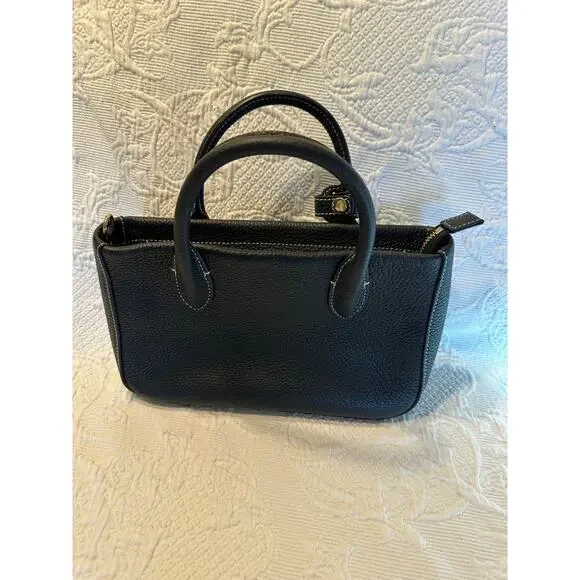 Handbag leather black - Picture 1 of 5